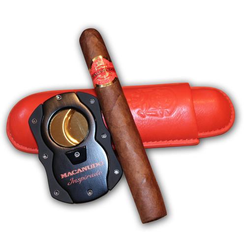 Macanudo Inspirado Marevas Case and Cutter Cigar Gift Pack Sampler